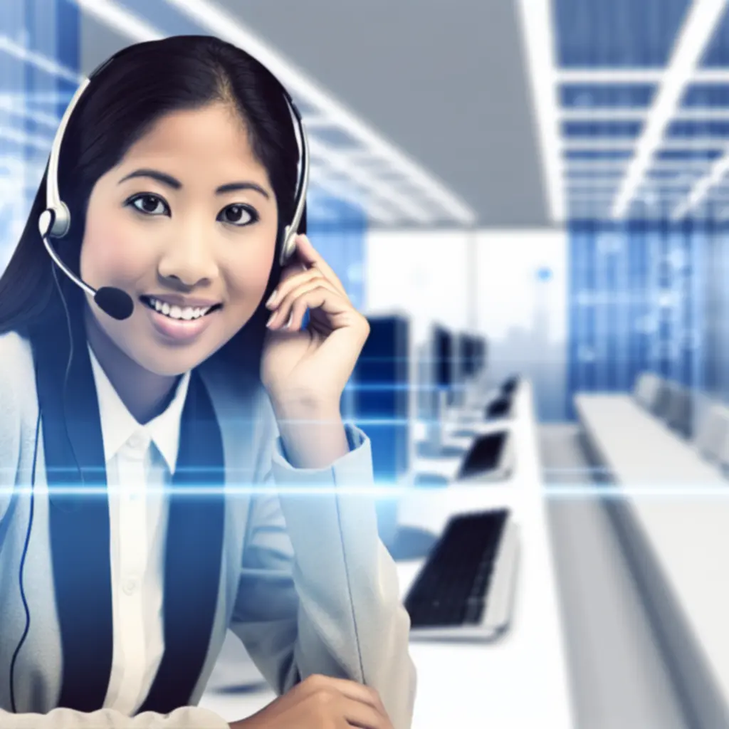 Konsultant wsparcia klienta ElectroTechra prowadzący rozmowę na czacie