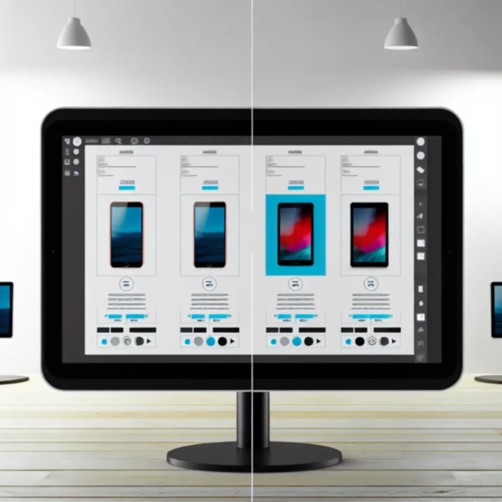 Grafika porównawcza prezentująca różnice pomiędzy kilkoma modelami smartfonów ElectroTechra