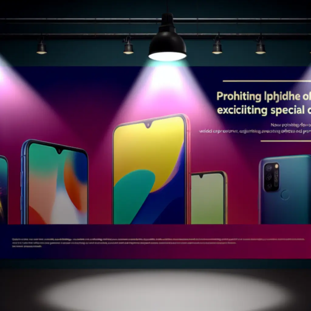 Promocyjny baner smartfonów ElectroTechra z chłodną, nowoczesną estetyką.