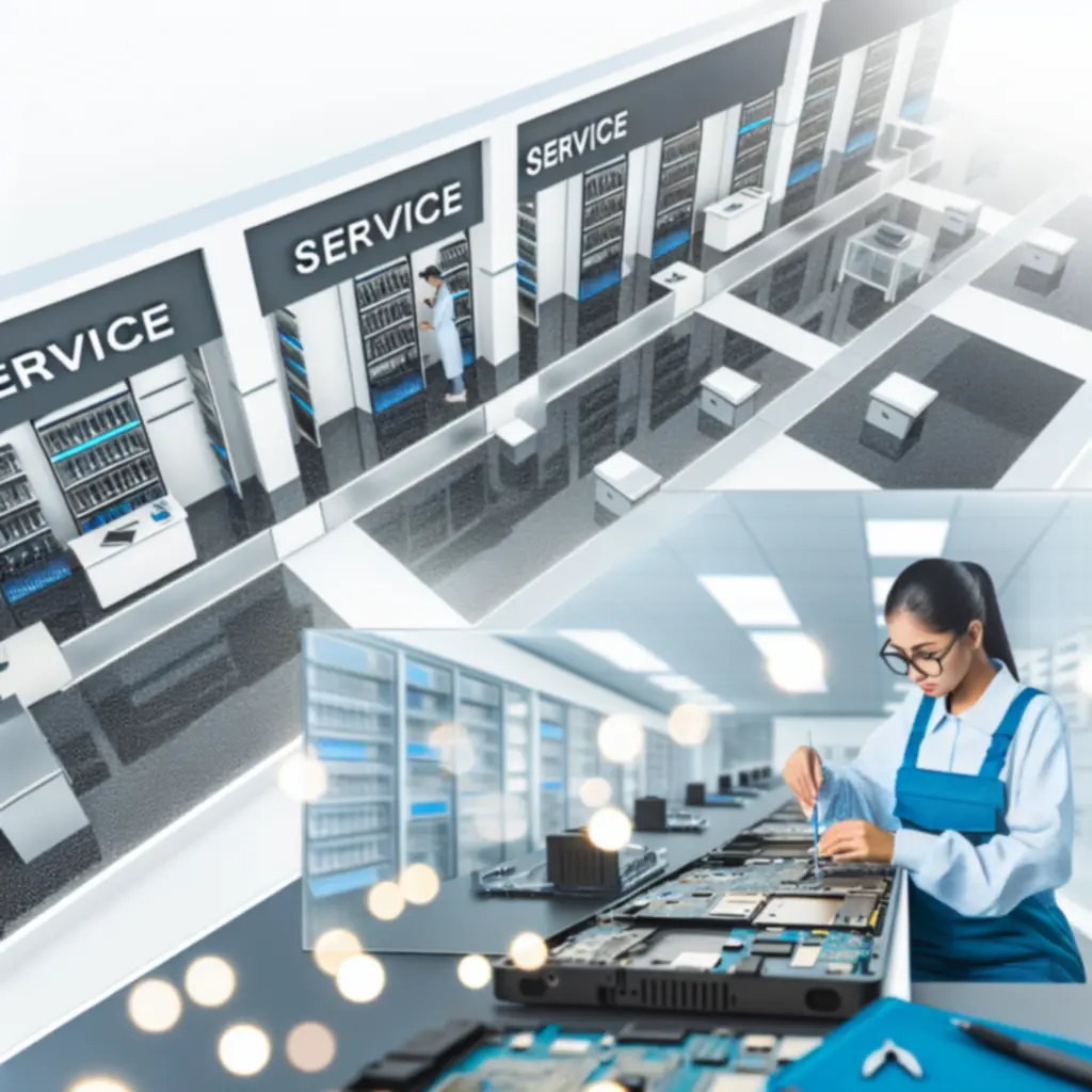 Nowoczesne centrum serwisowe realizujące naprawy gwarancyjne ElectroTechra