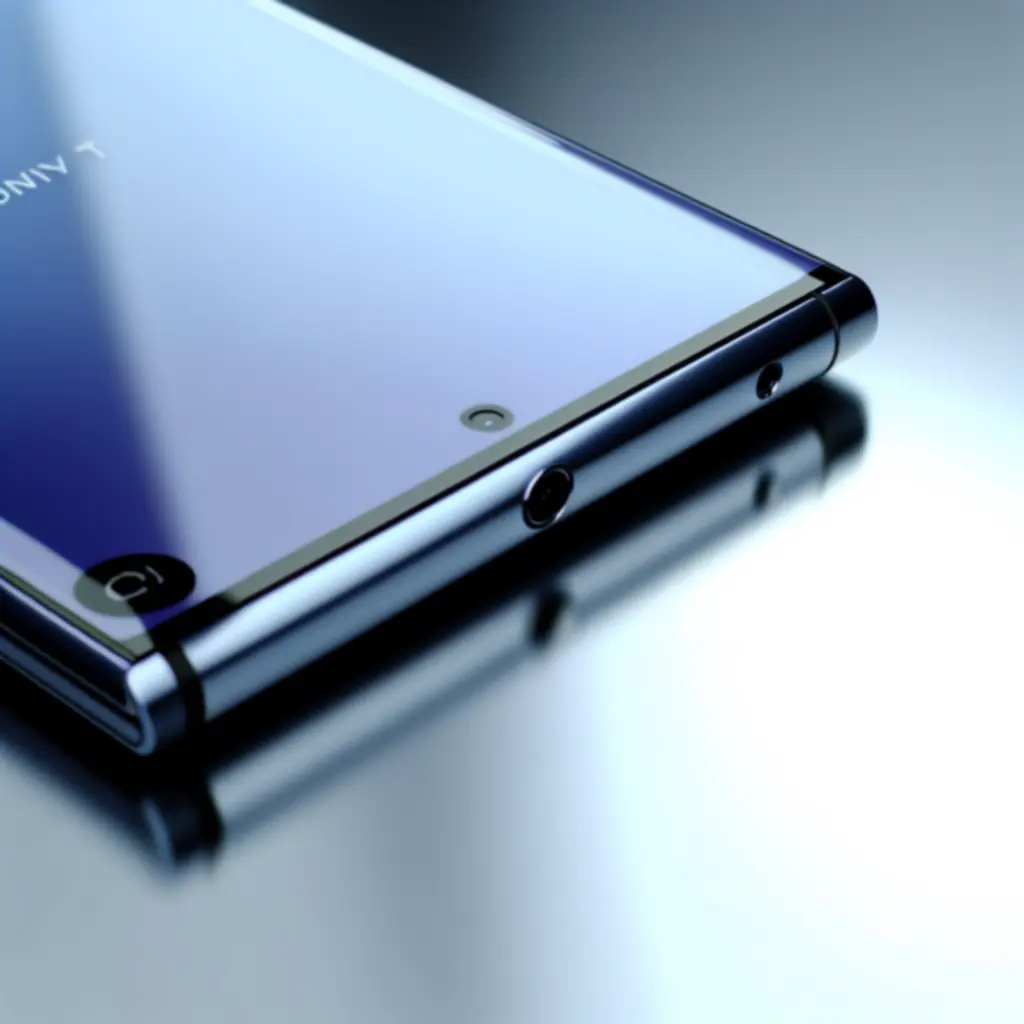 Zbliżenie smartfona ElectroTechra prezentujące nowoczesne wykończenie i detale obudowy